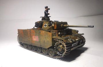 Tamiya 1:35 - Model militair voertuig - Panzer III Ausf.M w/, Nieuw