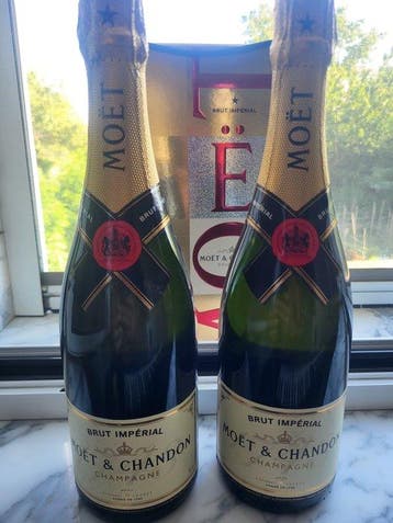 2005 Moët & Chandon, Moet - Champagne Brut - 2 Bouteille, Nieuw
