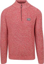NZA Half Zip Trui Drake Rood maat Maat 52/54 (L) Heren, Maat 52/54 (L), New Zealand Auckland, Verzenden, Nieuw