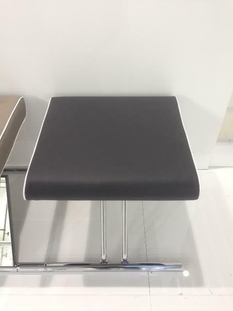 *TIP*  Sitin bankje zwart, Zakelijke goederen, Kantoor en Winkelinrichting | Winkel en Inventaris, Ophalen of Verzenden