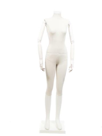 *TIP*  Vintage etalagepop dame merk Gruppo Corso wit / zand, Ophalen of Verzenden