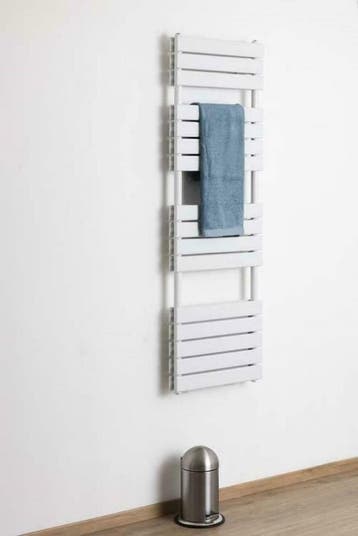 Sanifun handdoekradiator Andreas 1800 x 500 Wit Dubbele, Doe-het-zelf en Bouw, Verwarming en Radiatoren, Radiator, Nieuw, Minder dan 60 cm