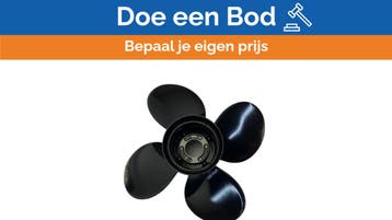 Bieden: Michigan Vortex 4-Blade Aluminium Propeller 11 1/2, Watersport en Boten, Ophalen of Verzenden, Nieuw
