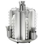 Kopjesverwarmer | Aluminium/RVS | 48 Kopjes + 4 Lepelbakjes, Verzenden, Nieuw in verpakking