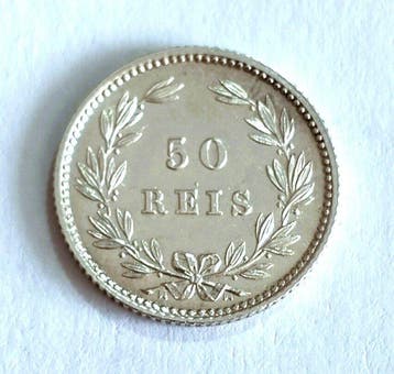 Portugal. D. Luís I (1861-1889). 50 Reis -1887