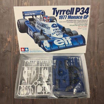Tamiya - Speelgoedauto Tyrrell P34 1977 Monaco GP -, Nieuw