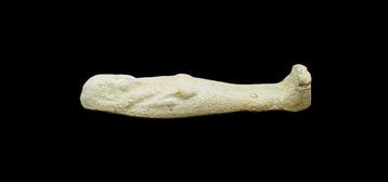 Oud-Egyptisch Faience Shabti - 65 mm (Zonder minimumprijs), Antiek en Kunst