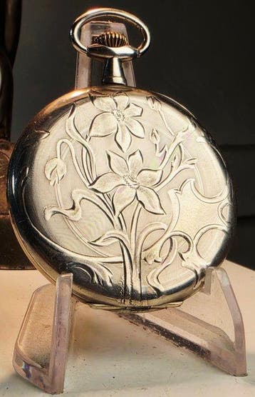 Remontoir Ancre de Précision - Excellent swiss pocket watch