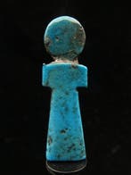Égypte ancienne Faience Amulette Tyet/Tit (1x) - 4 cm (Sans