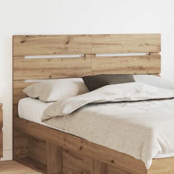 vidaXL Hoofdbord Artisan Eiken Bewerkt hout, Verzenden, Nieuw