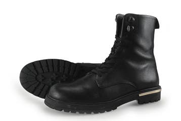 HIP Veterboots in maat 41 Zwart, Kleding | Dames, Schoenen, Verzenden, Zwart, Overige typen, Zo goed als nieuw