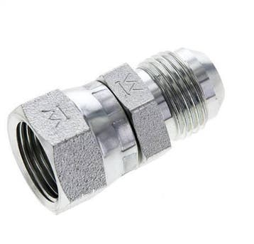 Embout JIC UNF 7/8-14 Mâle x Femelle Acier 210bar, Verzenden