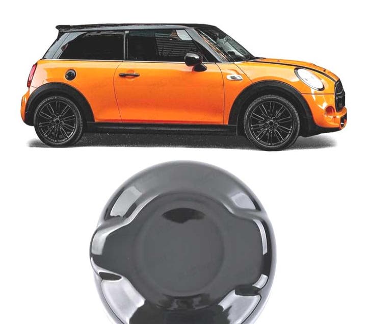 BOUCHON RÉSERVOIR MINI F55 F56 F57 13-21 NOIR BRILLANT, Autos : Pièces & Accessoires, Carrosserie & Tôlerie, Envoi