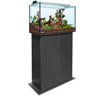 Aquatank 82x40x50cm aquarium + meubel zwart, Ophalen of Verzenden, Leeg aquarium