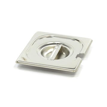 Gastronorm Deksel - 1/6 GN - RVS - met Uitsparing, Verzenden