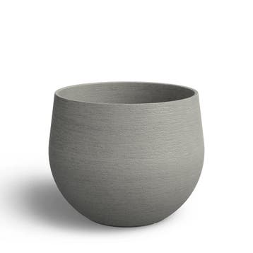 Kaolin (STONE 447), Tuin en Terras, Bloembakken en Plantenbakken, 100 cm of meer, Rond, Nieuw, Beton