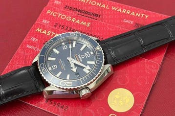 Omega - Seamaster Planet Ocean - 215.33.40.20.03.001 - Heren, Nieuw