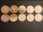 Verenigde Staten. Set with 10 x 1 OZ 999,9 Fine Copper Coins, Timbres & Monnaies