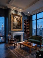 Le Yack - The Watcher of the Jungle - Hand signed, Antiek en Kunst