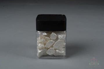 Pearl Stone Glass Parelwit 12-20 mm 300 gram, Hobby en Vrije tijd, Nieuw