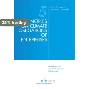 Principles on climate obligations of enterprises / Legal, Verzenden, Expert Group on Climate Obligations of Enterprises
