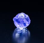 Zeer zeldzaam tanzanietkristal, pleochroïsch 3,81 karaat –, Verzamelen