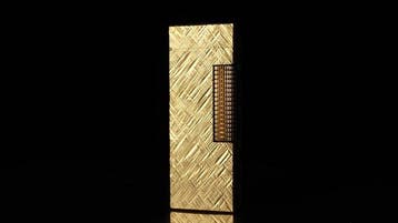 Dunill - Florentine Pattern Rollagas Lighter - Aansteker -