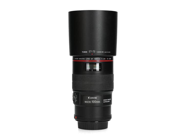 Canon RF 100mm f/2.8 L Macro IS USM - Macrolens, Audio, Tv en Foto, Foto | Lenzen en Objectieven, Zo goed als nieuw, Ophalen of Verzenden