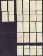 België 1958 - De volledige reeks type Marchand ( van de 2Fr.
