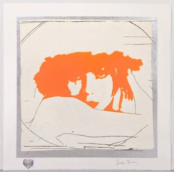 Giosetta Fioroni (1932) - Doppio Liberty Arancio