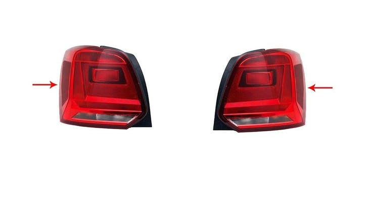 6C GTI Look Verduisterd Achterlichten voor Volkswagen Polo 6, Autos : Divers, Tuning & Styling, Enlèvement ou Envoi