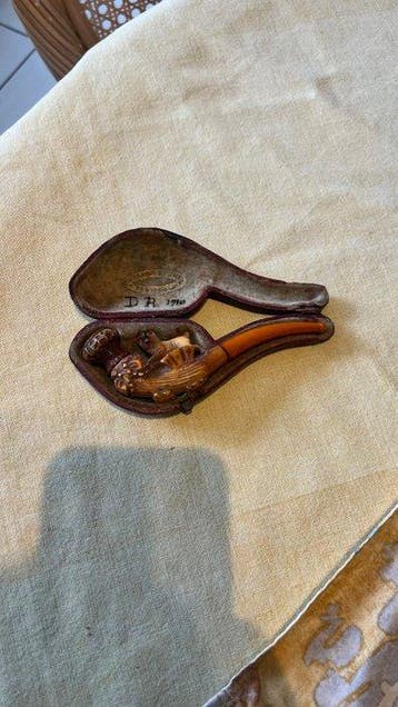 Sans prix de réserve - Pipe - Ambre, écume de mer