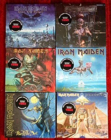 Iron Maiden - The Studio Collection Remastered (6 x CD