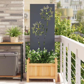 vidaXL Tuin Privacy Scherm Antraciet 50 x 140 cm Koudgewalst, Verzamelen, Posters, Verzenden, Nieuw