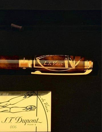 S.T. Dupont, Stylo roller st dupont homme de Vitruve Leonard, Nieuw