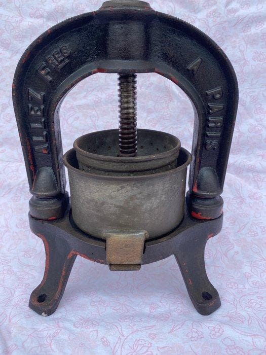 allez Fres - Sapcentrifuge - Gietijzer - Citruspers en kazen, Antiek en Kunst, Curiosa en Brocante