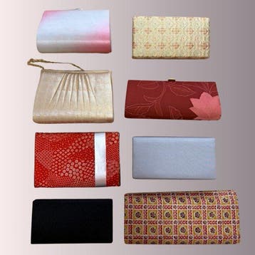 Collection exclusive de 8 sacs japonais formels vintage -