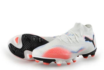 Puma Voetbalschoenen in maat 40½ Wit, Wit, Zo goed als nieuw, Puma, Verzenden