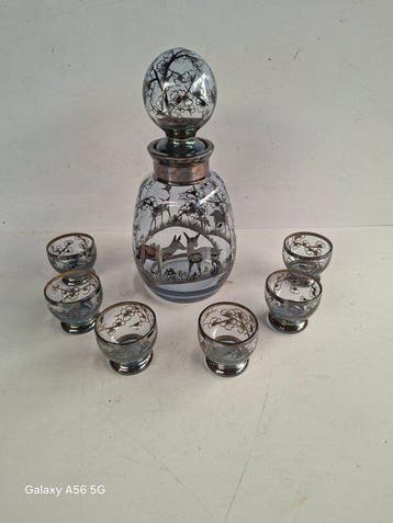 Drankservies (7) - Kristal - Decò likeurset