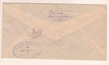 Nederland 1950 - Nederland fdc 1950 kerken in oorlogstijd -, Gestempeld