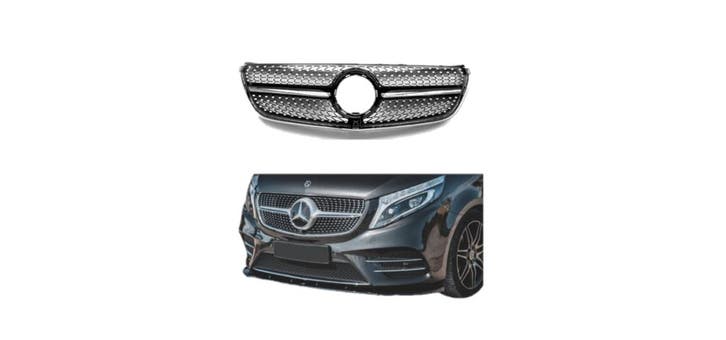 Grill | Mercedes-Benz | V-klasse 16-5d bus | W447  AMG-line, Autos : Pièces & Accessoires, Carrosserie & Tôlerie, Envoi