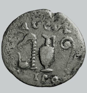 Romeinse Rijk. Vespasian (69-79 n.Chr.). Denarius Rome, Postzegels en Munten