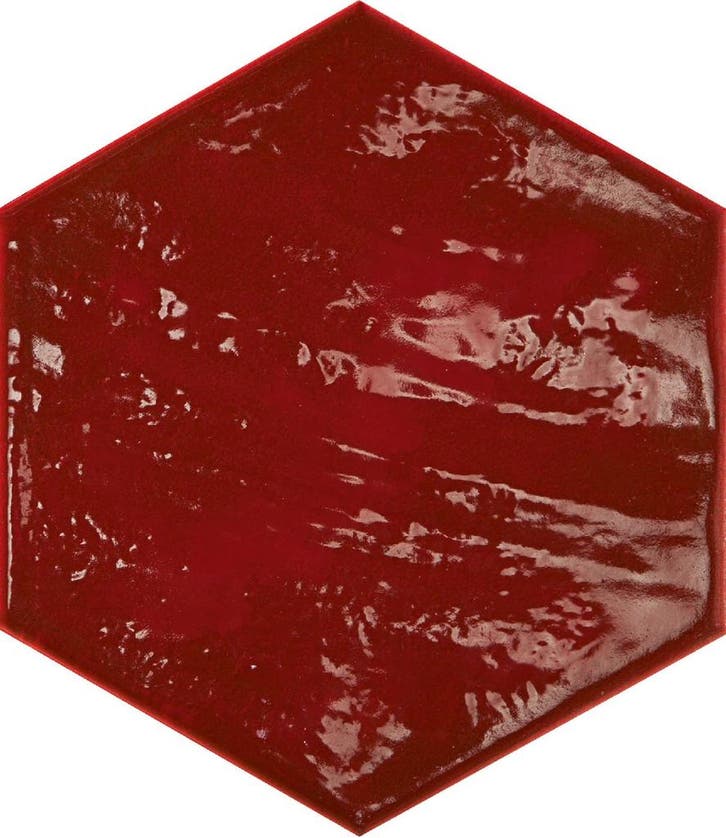 Vloertegel/Wandtegel Rood 19,8x22,8cm (Muurtegels), Doe-het-zelf en Bouw, Tegels, Minder dan 20 cm, 20 tot 40 cm, 10 m² of meer