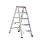 Altrex dubbele trapladder Sierra 2×5 treden, Ophalen of Verzenden, Nieuw, Trap, Minder dan 2 meter