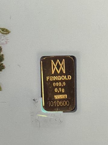 Wereld. Zur Hochzeit - 0,1g (.999) (Zonder minimumprijs)