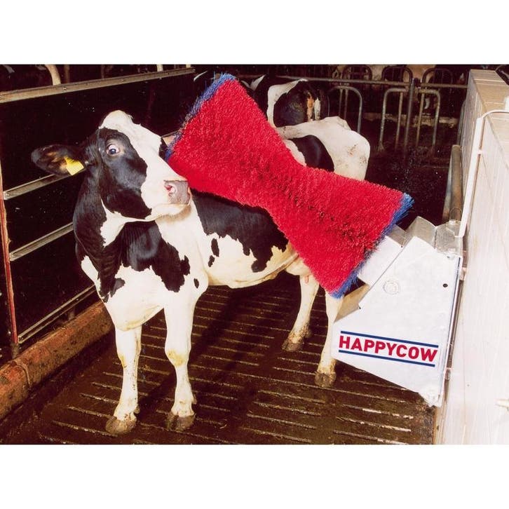 Brosse à vaches happycow - kerbl, Articles professionnels, Agriculture | Aliments pour bétail