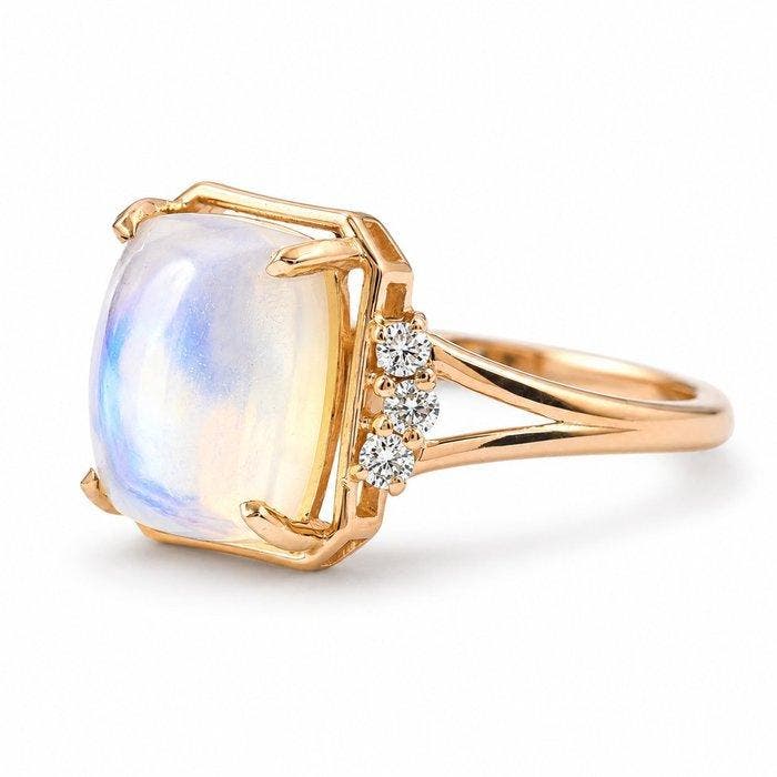Sans prix de réserve - Bague - 14 carats Or jaune - 2.16ct., Bijoux, Sacs & Beauté, Bagues