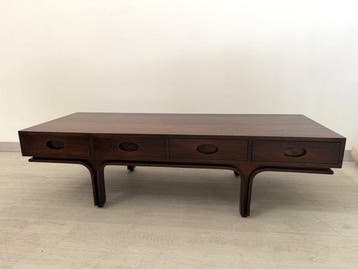 Bernini - Gianfranco Frattini - Salontafel - Hout, Antiek en Kunst