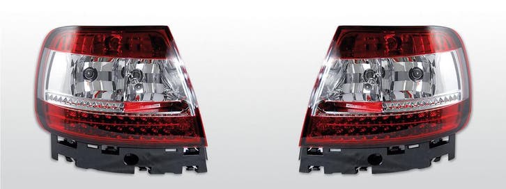 Achterlichten Audi A4 B5 Sedan 1994-2000 | LED | rood / wit, Auto-onderdelen, Verlichting, Nieuw, Audi, Verzenden