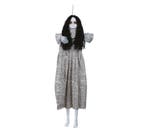 Halloween Hangdecoratie Kranten Meisje 1,2m, Verzenden, Nieuw